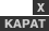 kapat